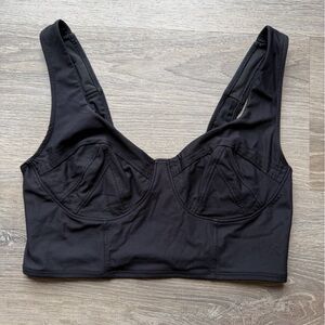 Fabletics Black Supportive Bra